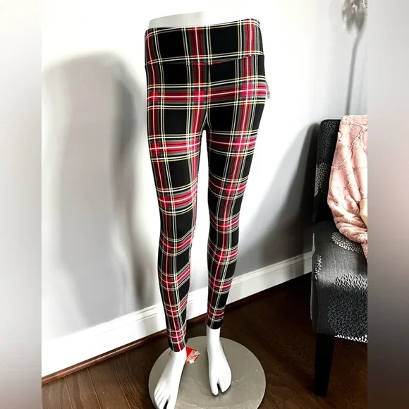 J. Crew Factory Tartan Leggings - Picture 2 of 9